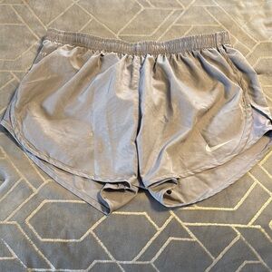 Nike Gray Athletic Shorts Lightweight and Comfortable